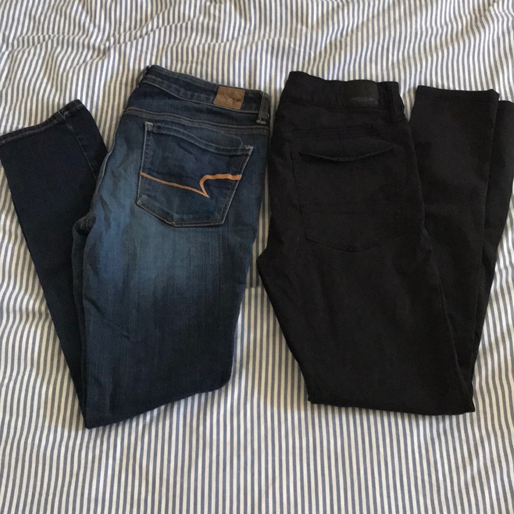 2 Pairs of American Eagle Jeans